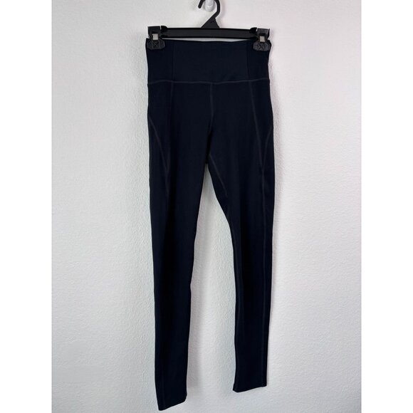 Girlfriend Collective women's small black full length athletic leggings workout‎ - Picture 4 of 5